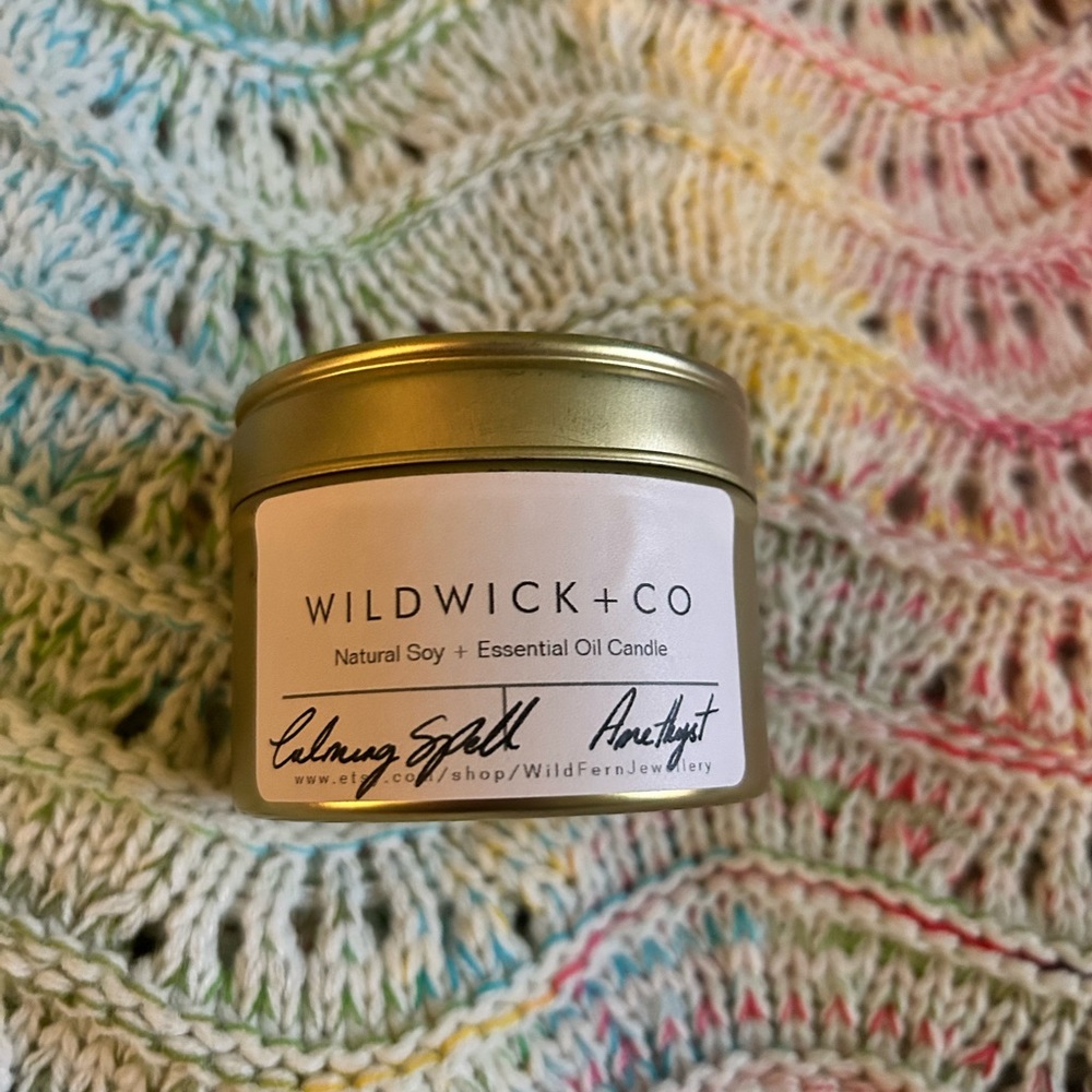 Wildwick + Co Candle - Natural Soy & Essential Oil